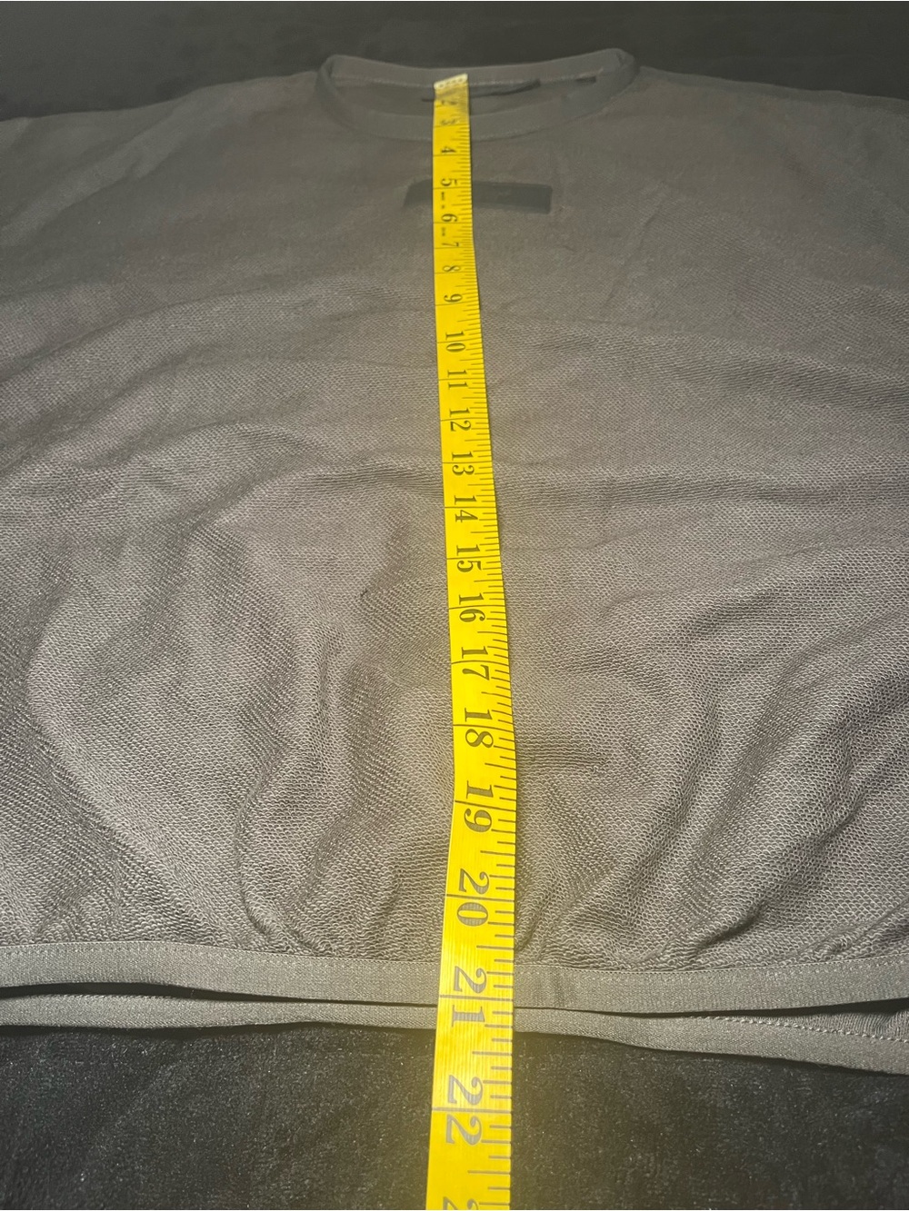 FEAR OF GOD ESSENTIALS Logo Patch Elasticated Waistband Sweatshirt Athleisure XS - Picture 9 of 14